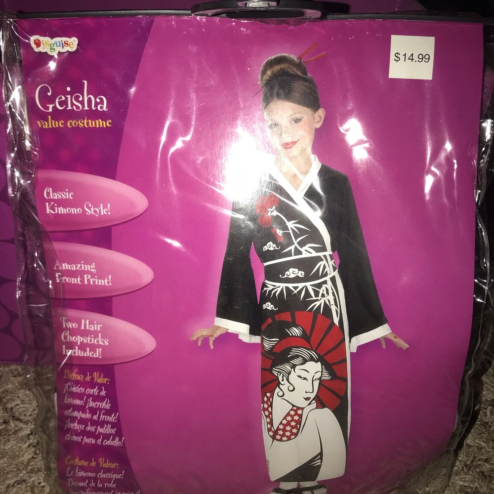 Youth Geisha Halloween Costume